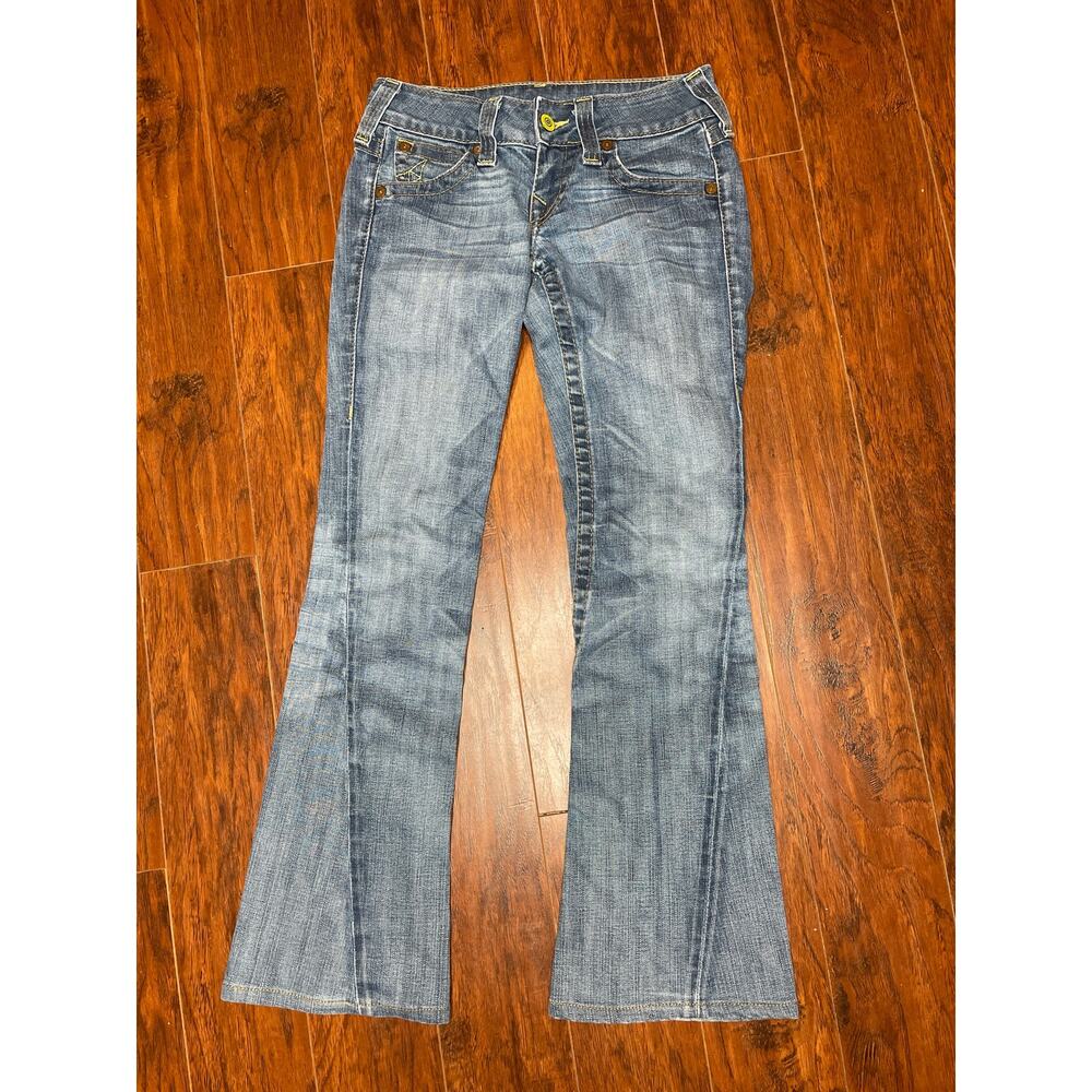 True Religion Joey Jean Woman Sz 26 Low Bootcut